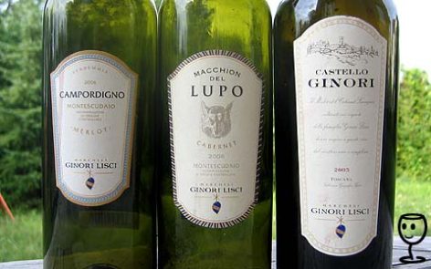 3 vína Ginori Lisci